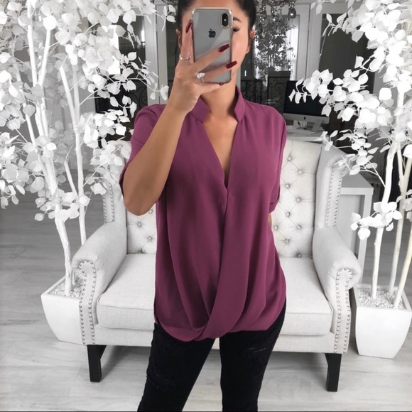 ekattire Tops - ekAttire | Mornington in Purple